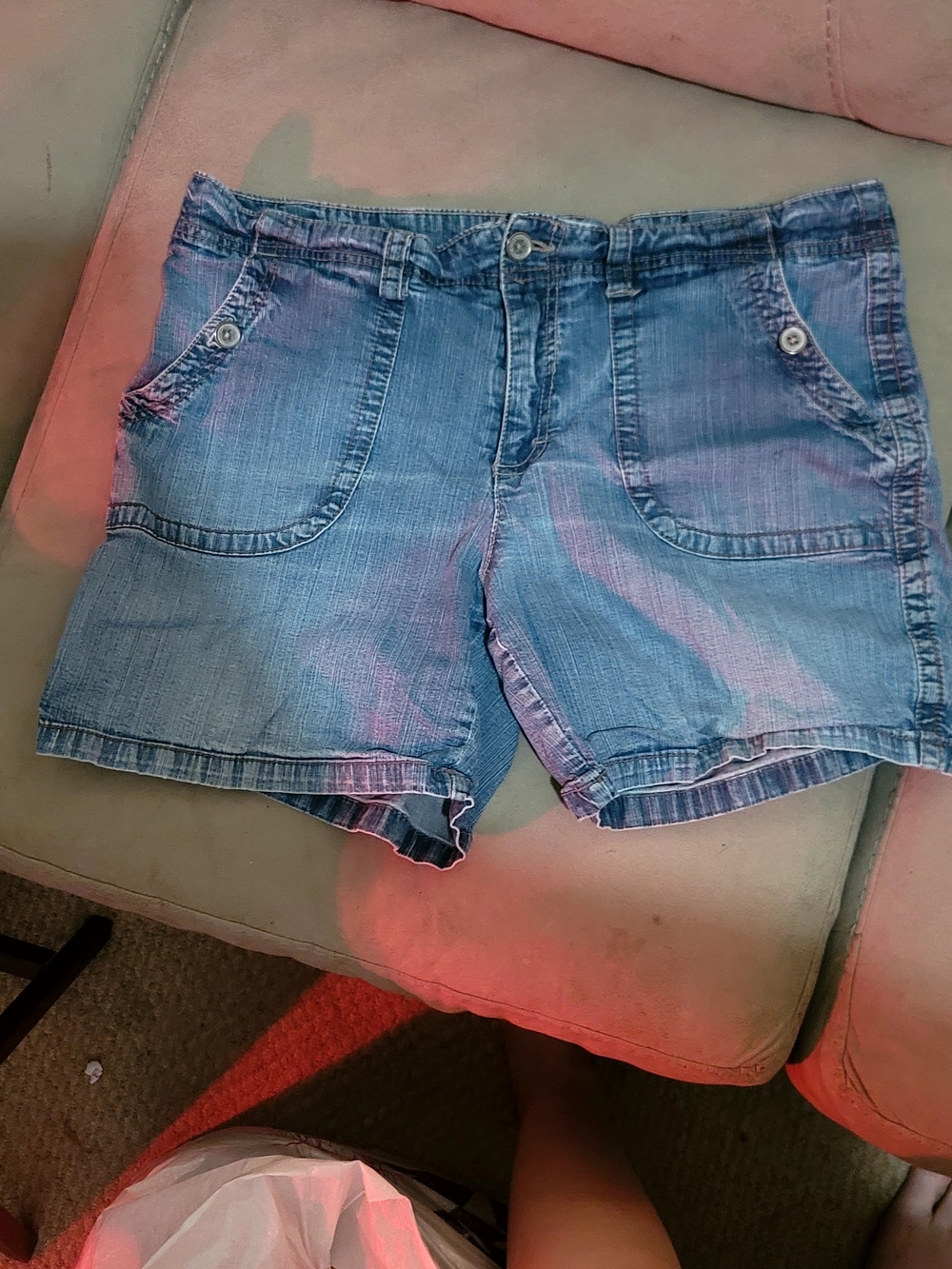 Denim Blue Women's Jean Shorts